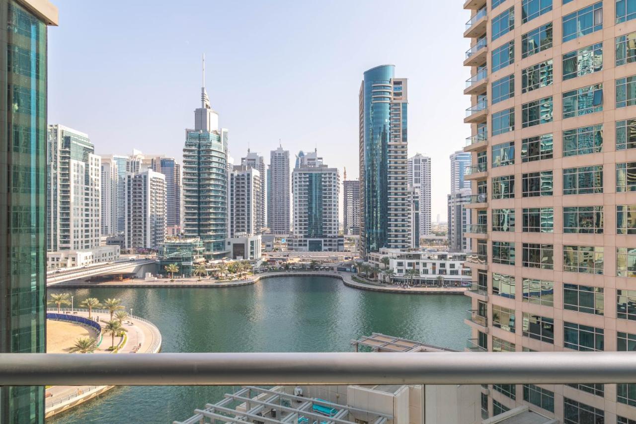 Nasma Luxury Stays - Pastel-Colored Apt With Jaw-Dropping Marina Views Dubai Exterior foto