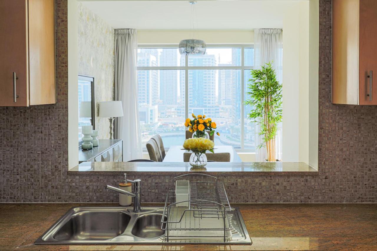 Nasma Luxury Stays - Pastel-Colored Apt With Jaw-Dropping Marina Views Dubai Exterior foto